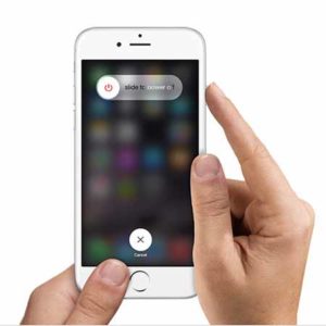 reiniciar iphone con accesorio bluetooth